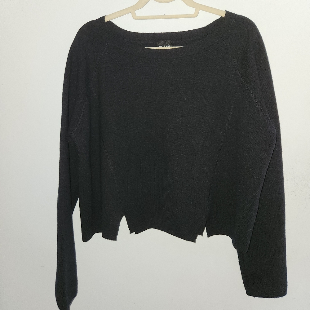 Bitte Kai Rand Wakasu Wool Blend Sweater Lyocell - Picture 2 of 6